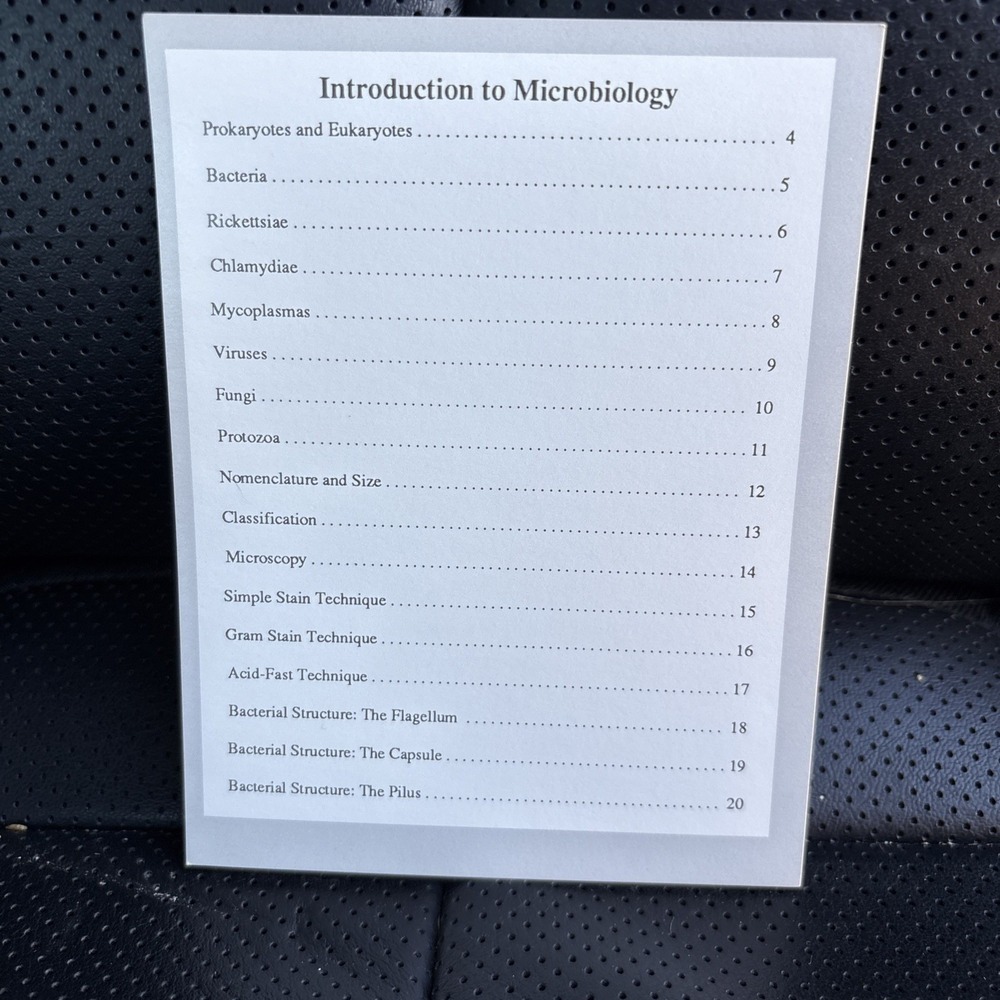 Microbiology Flash Cards Alcamo 1993 Complete 163 Cards StudyAid College Vintage - Picture 4 of 7